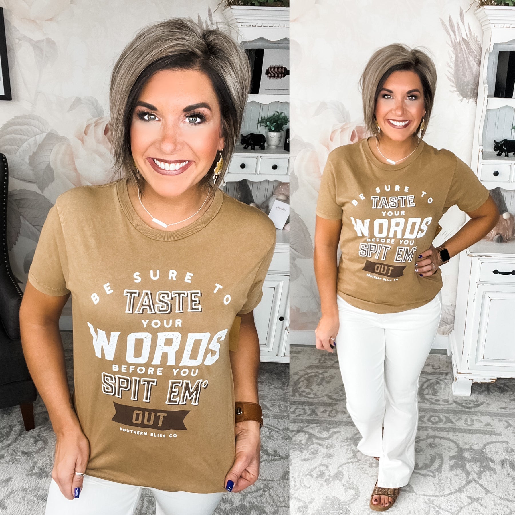 Taste Your Words Graphic Tee