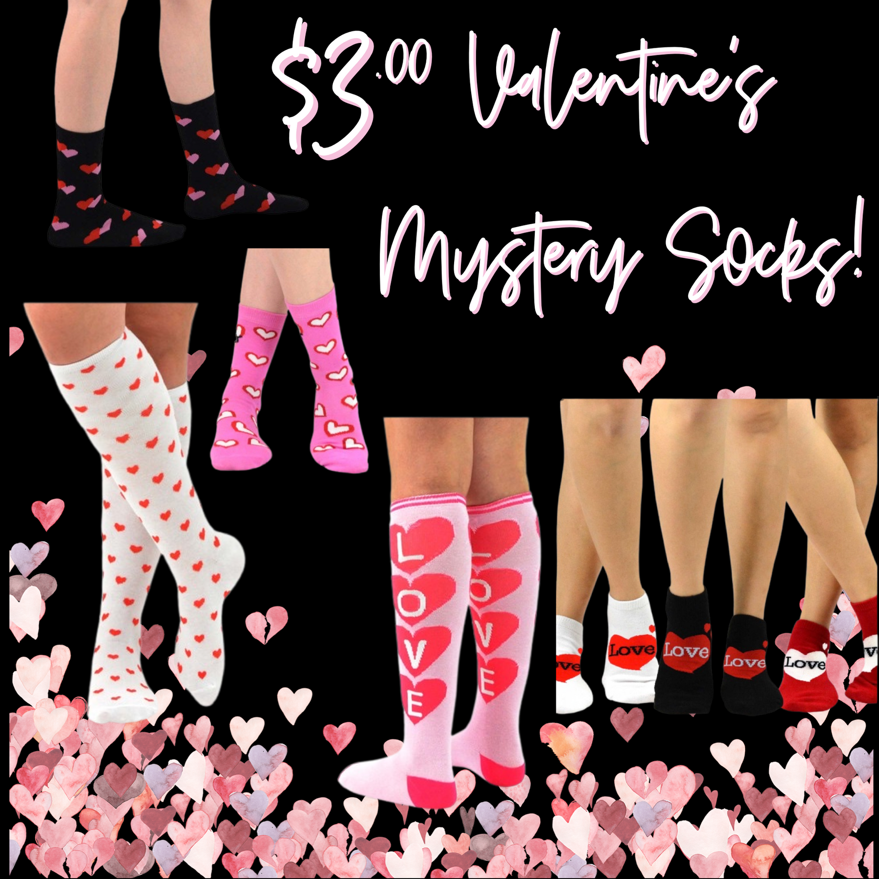 Mystery Valentine's Sock