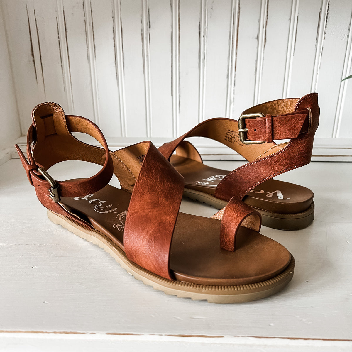 Steffy Sandal - Rust