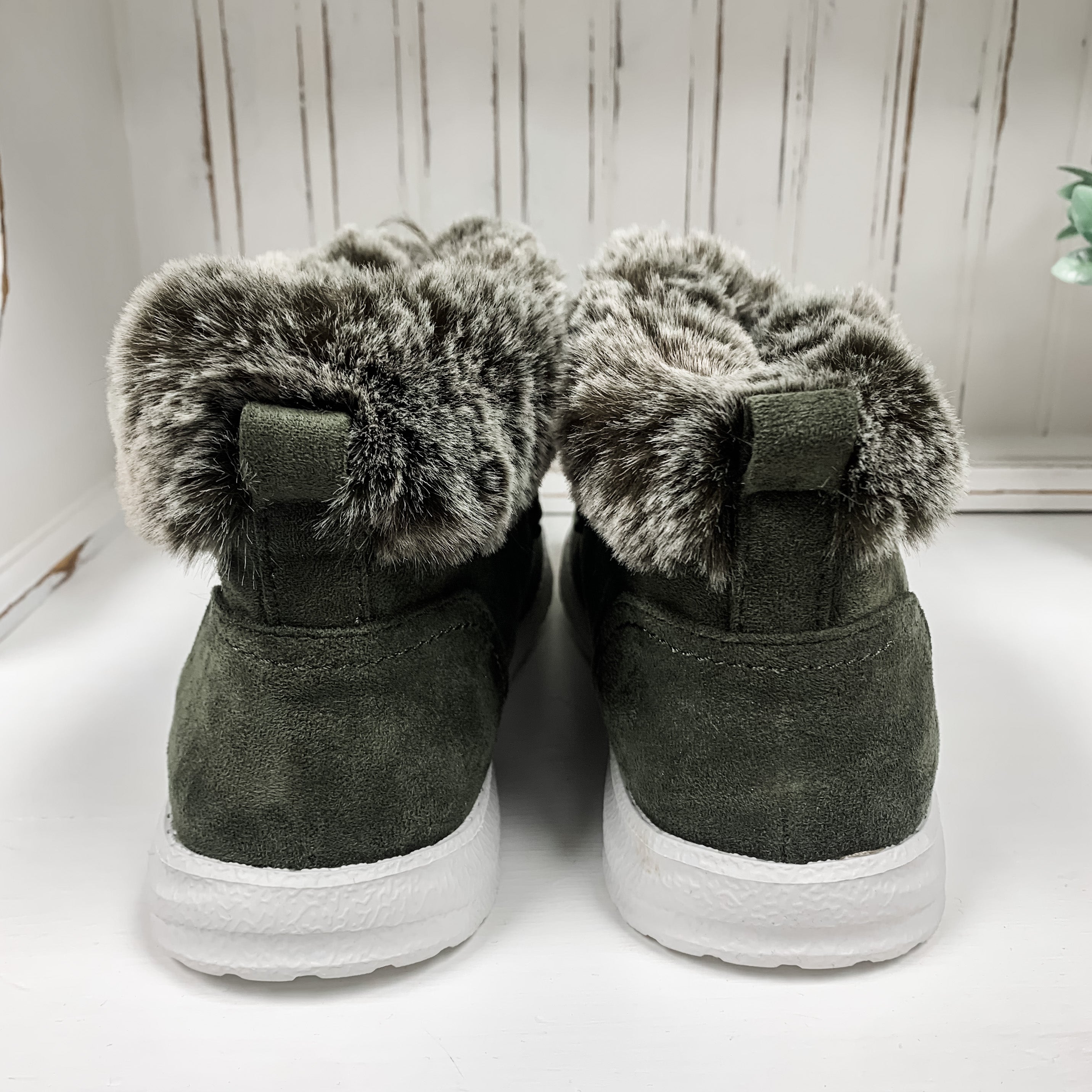 Farren Bootie- Khaki (aka Olive)