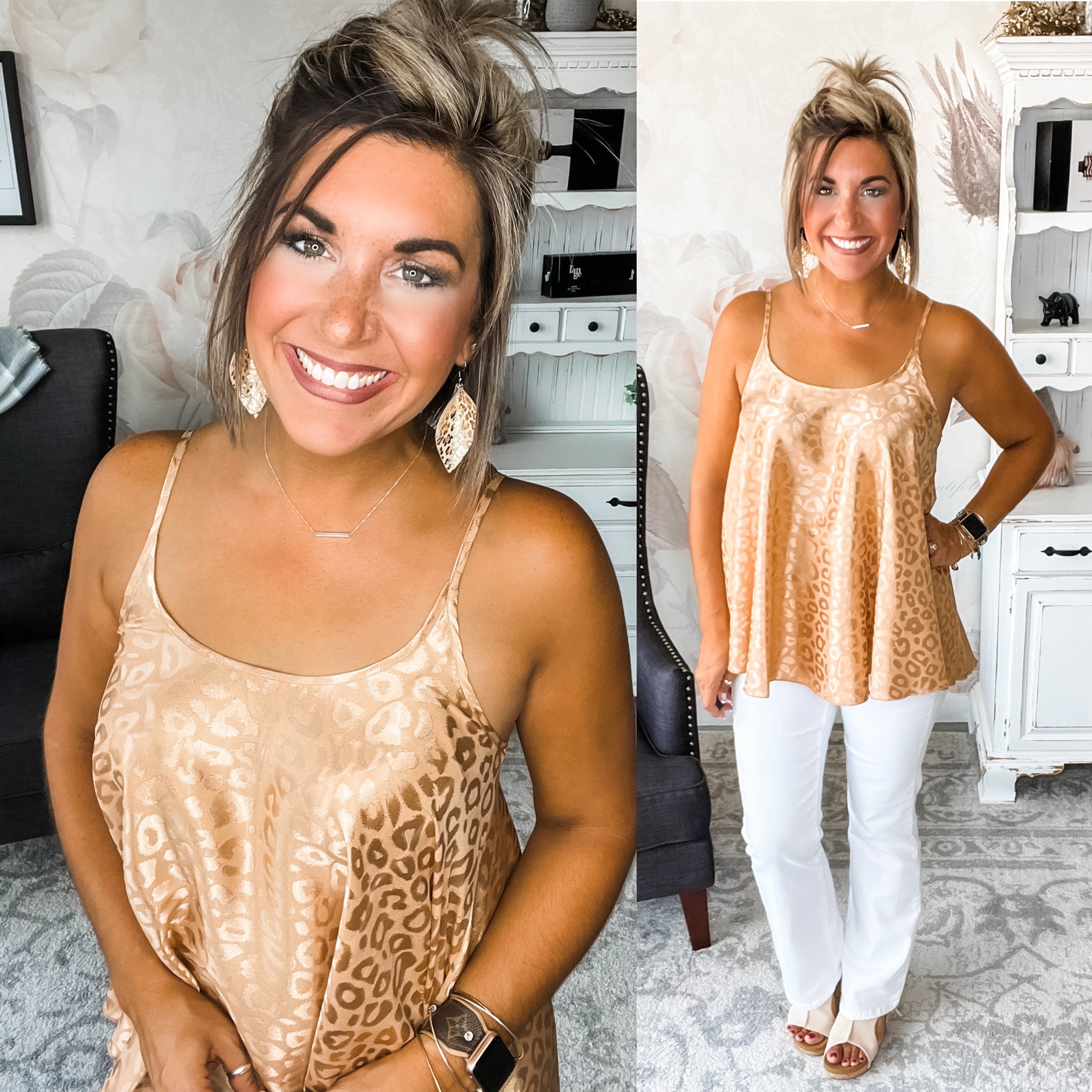 Remember Your Heart Tank - Rose Gold