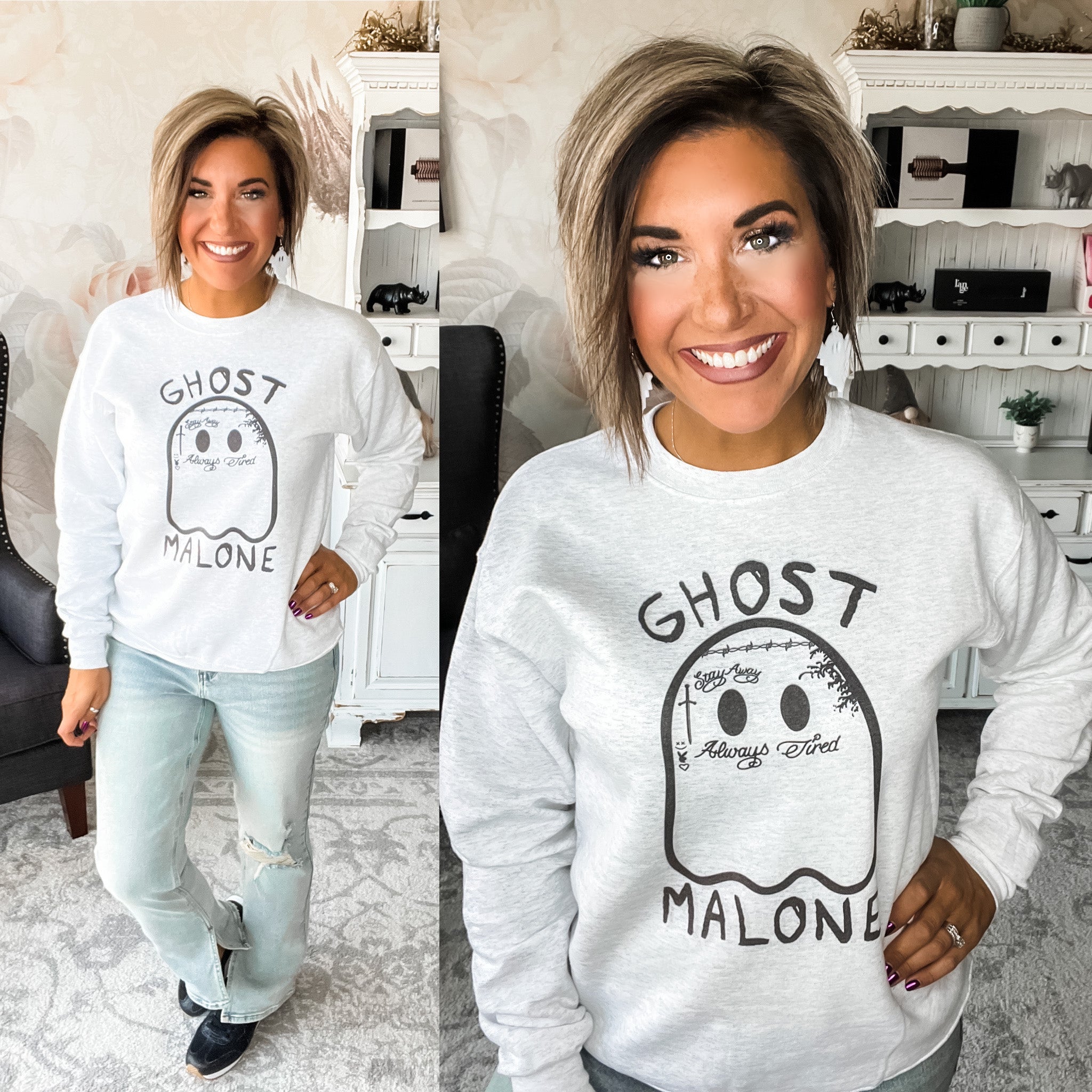 ghost malone crewneck