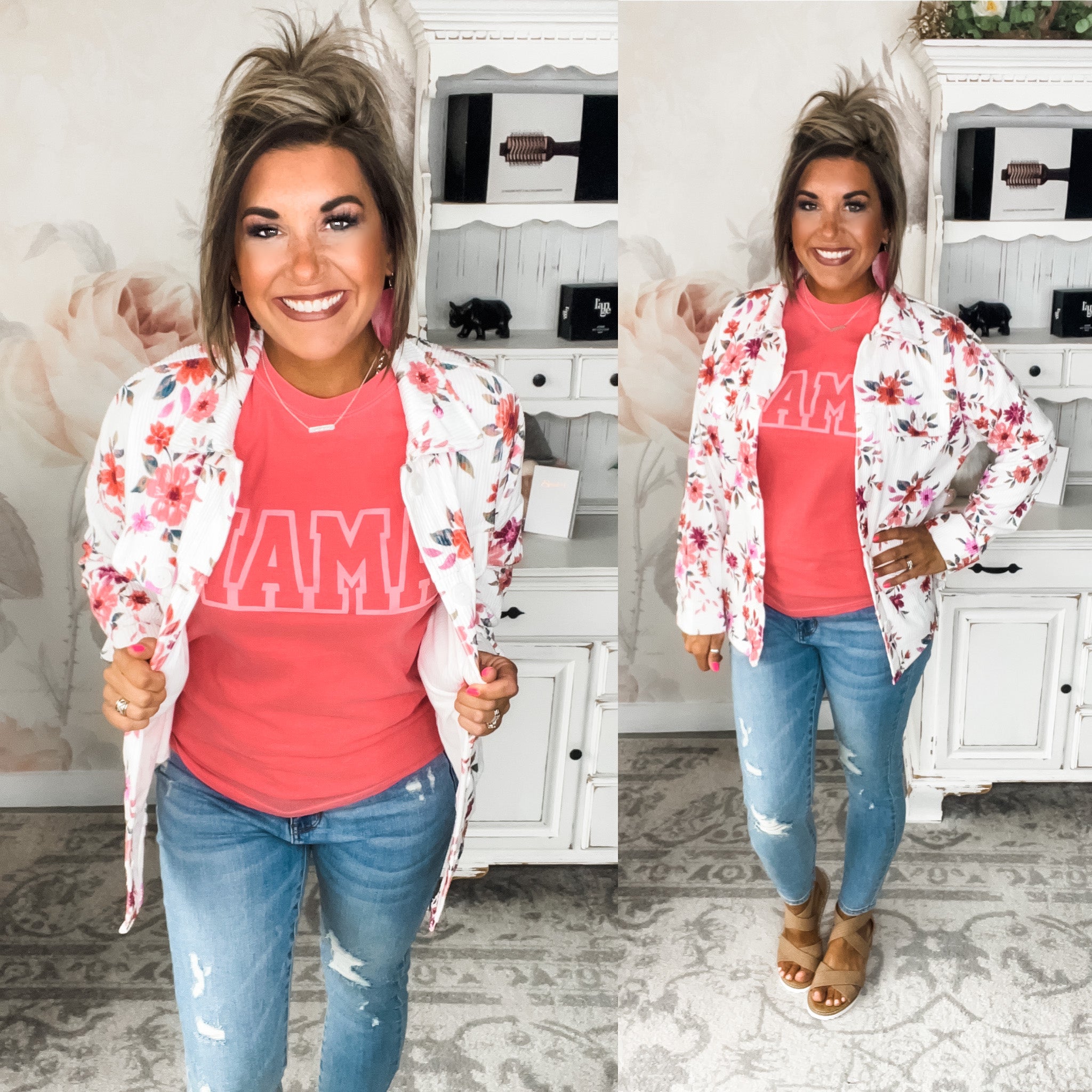 Mama Graphic Tee - Watermelon