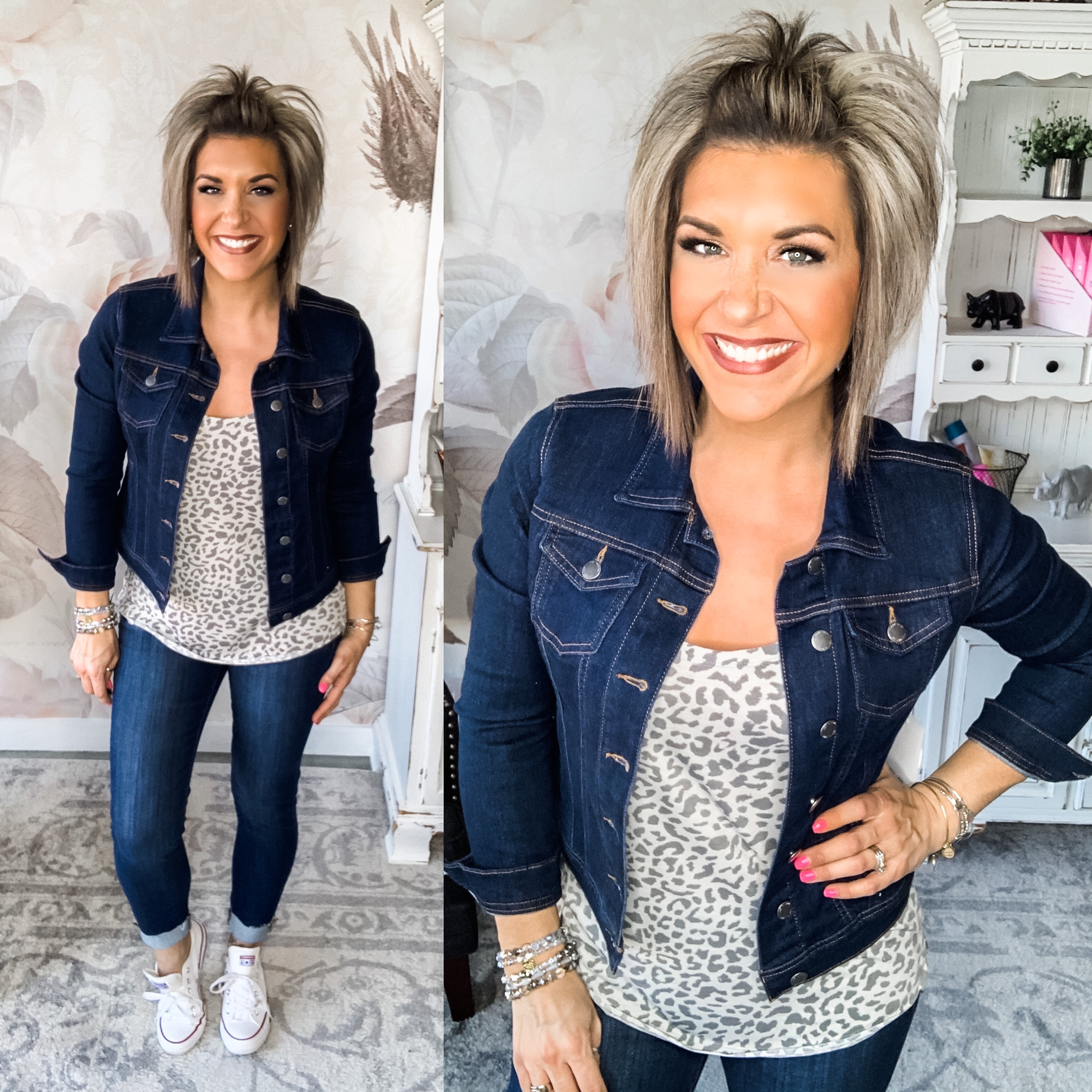Following A Dream Tank - Grey Leopard