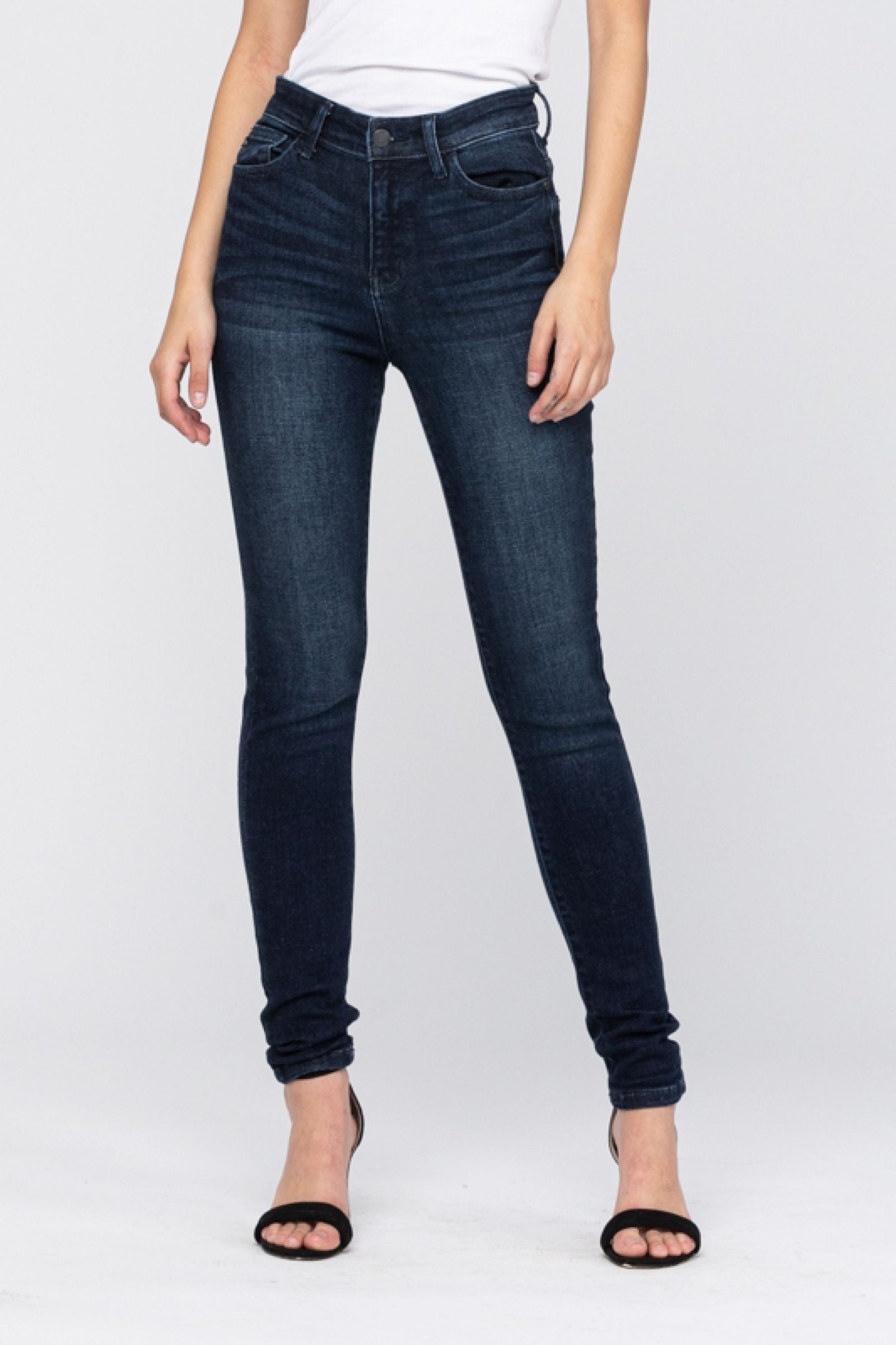 Judy Blue High Waist Dark Skinny Jeans