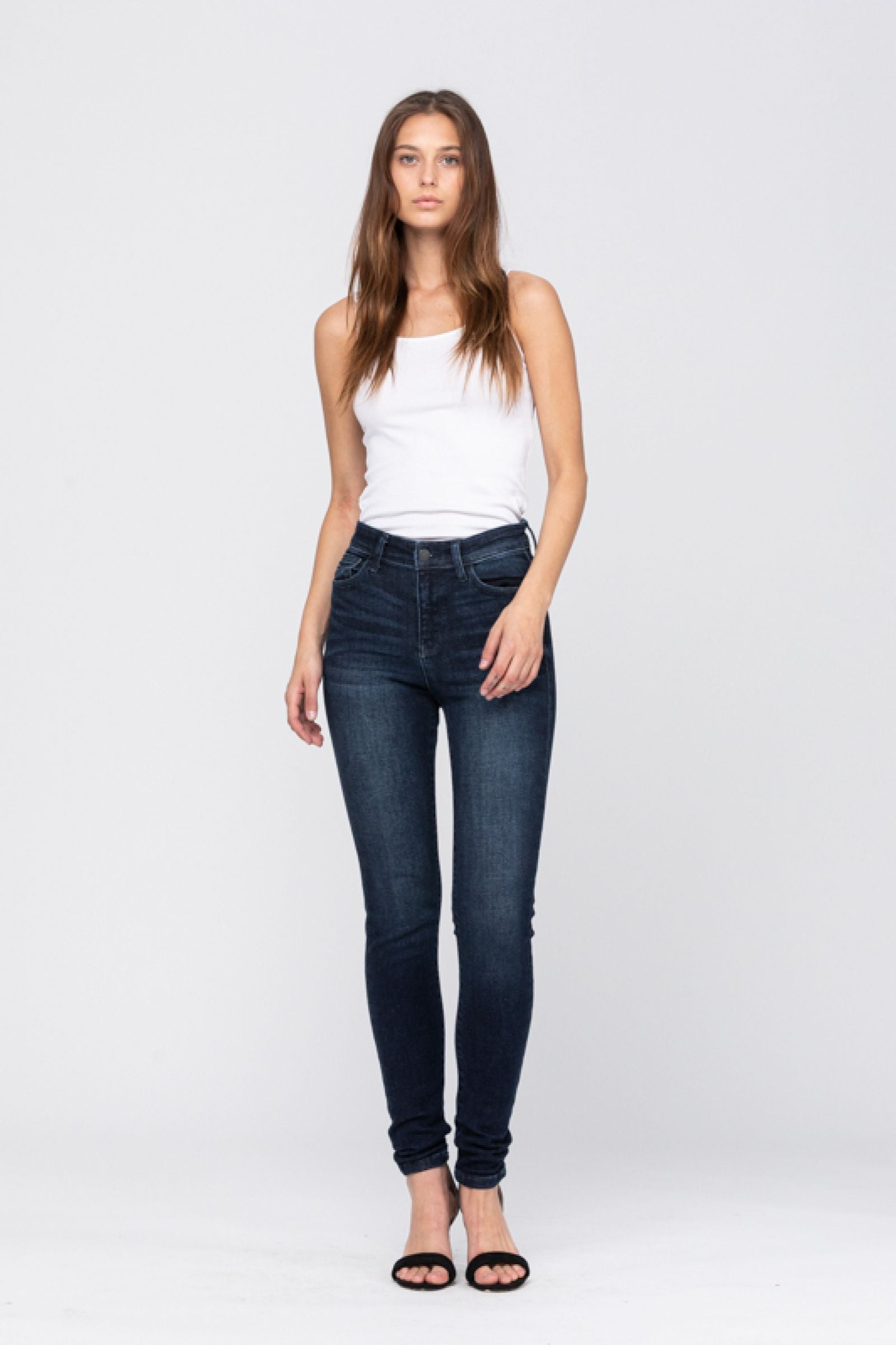 Judy Blue High Waist Dark Skinny Jeans