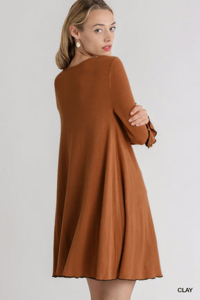One For All Bell Sleeve Dress