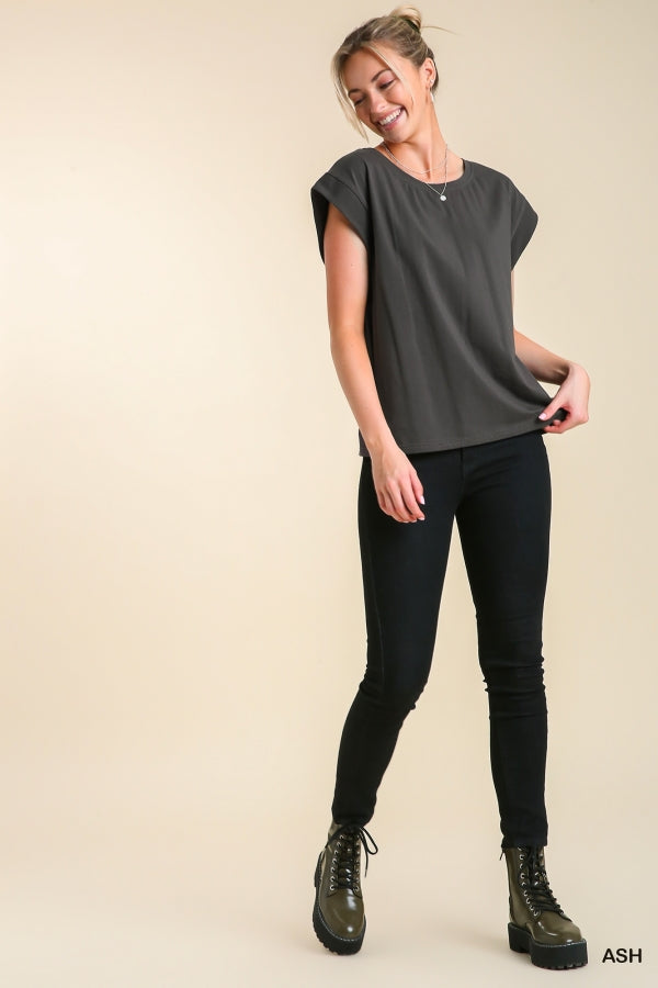 Forever Feels Tee - Ash