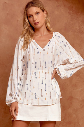 Arrow to the Heart Blouse