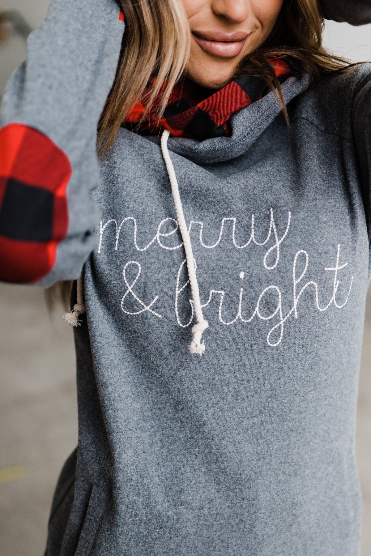 Ampersand Avenue Doublehood™ Sweatshirt - Merry & Bright