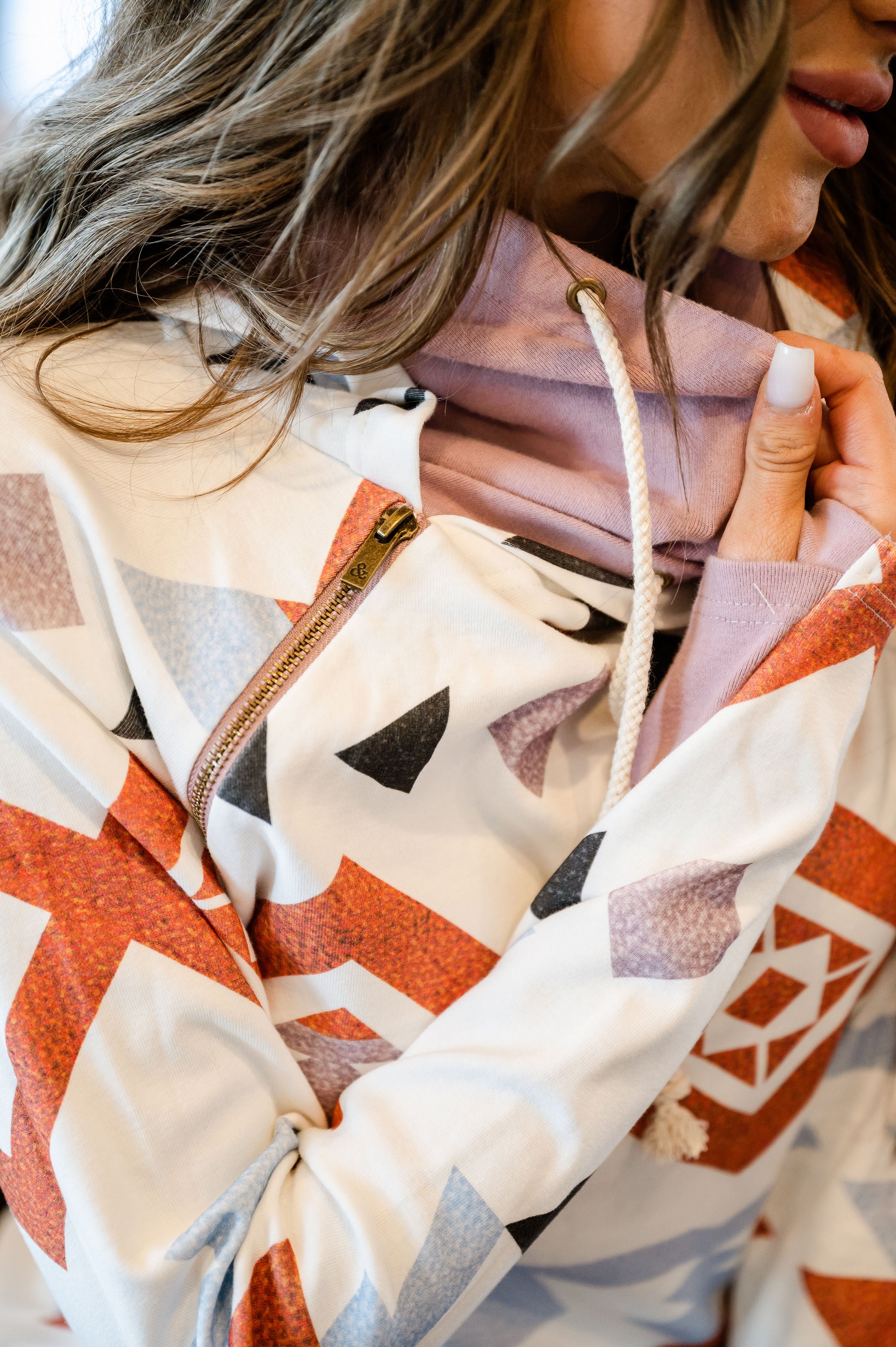 Ampersand Avenue Doublehood™ Sweatshirt - Feel the Sunset