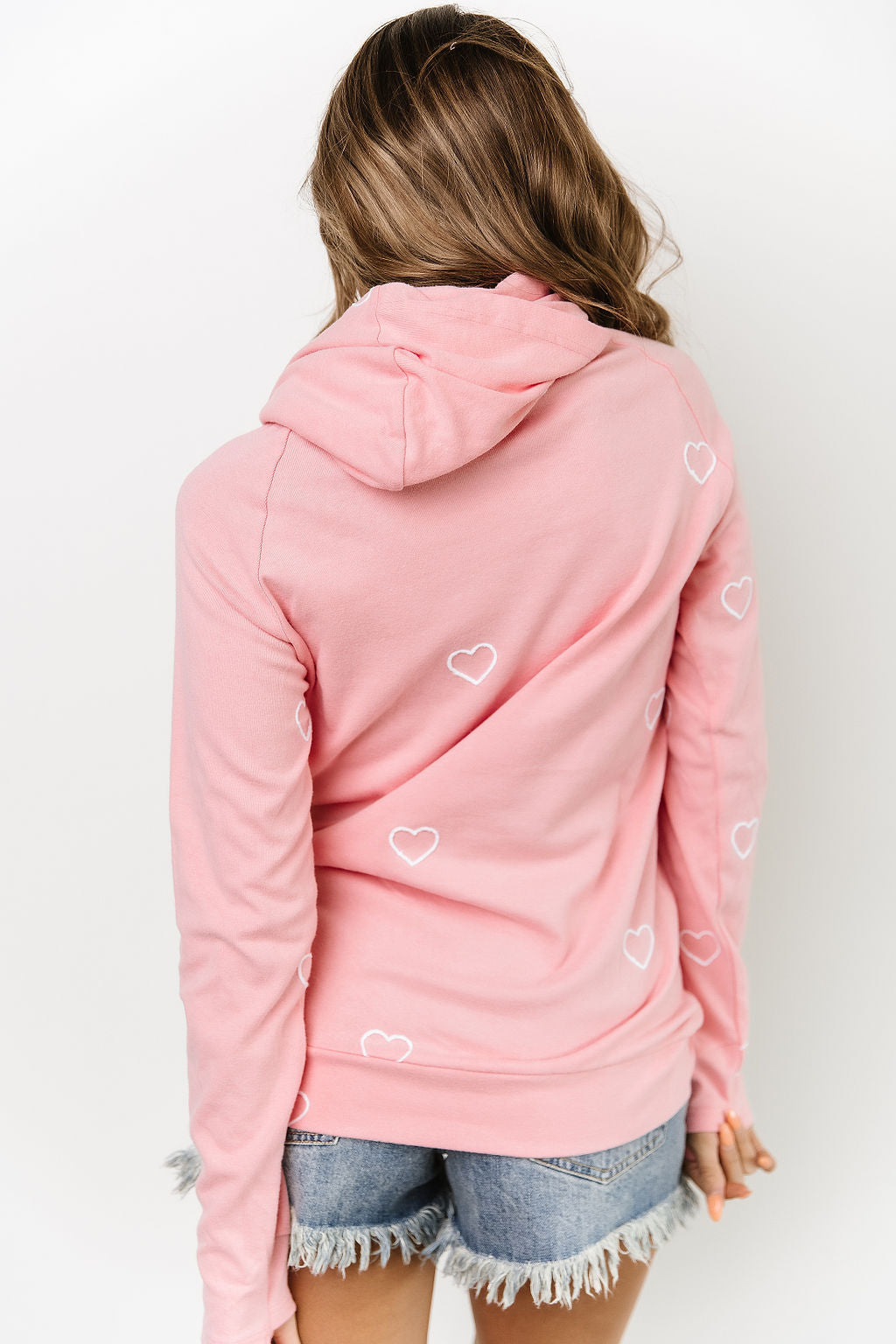 Ampersand Avenue - Doublehood™ Sweatshirt - Perfect Two Pink