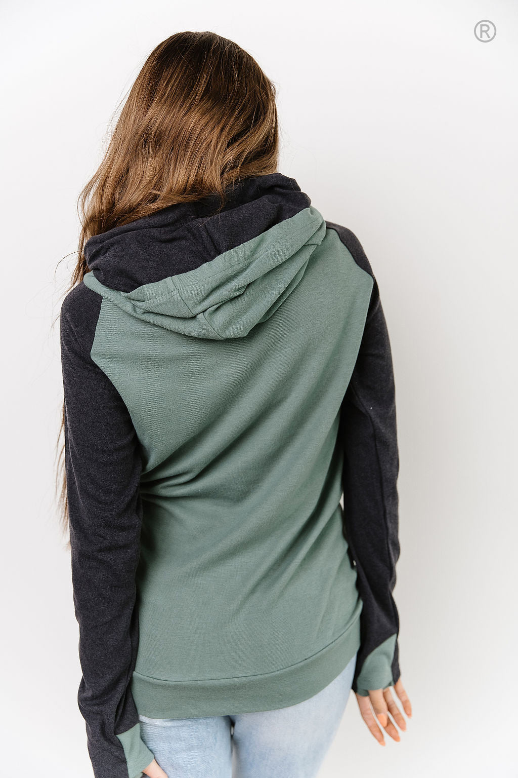Ampersand Avenue - Doublehood™ Sweatshirt - Mama Sea Green