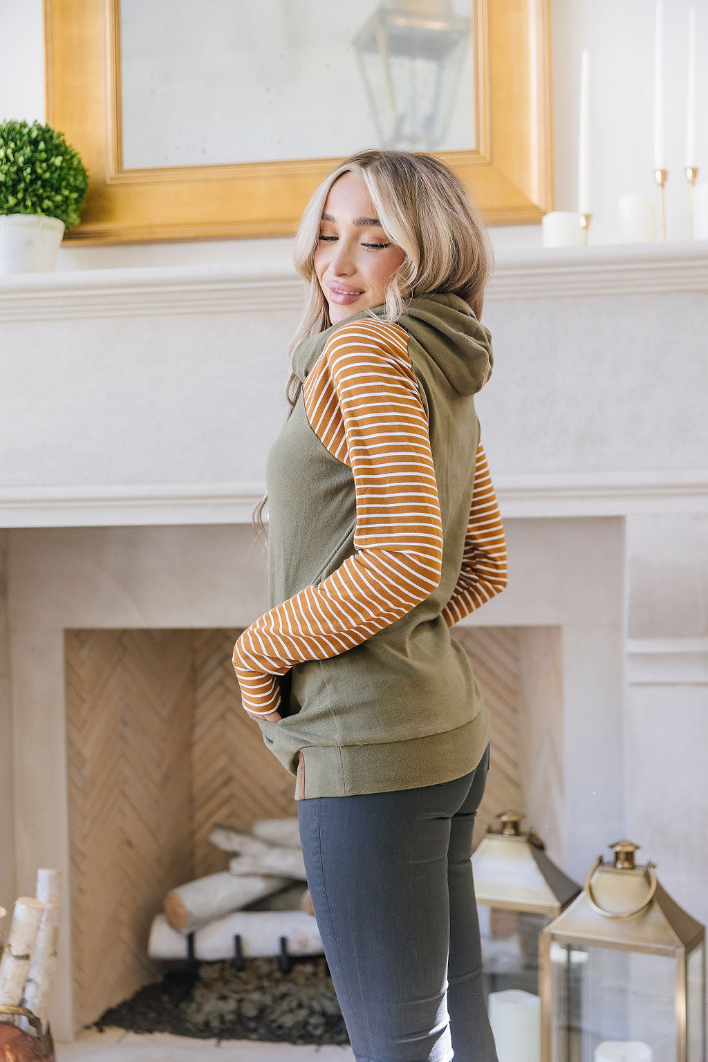 Ampersand Avenue Doublehood™ Sweatshirt - Harvest Wishes