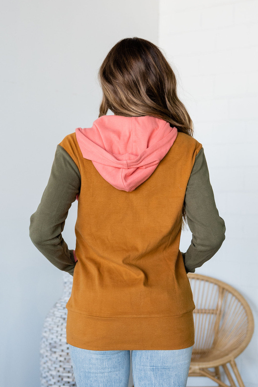 Ampersand Avenue - Halfzip Hoodie Scenic Route