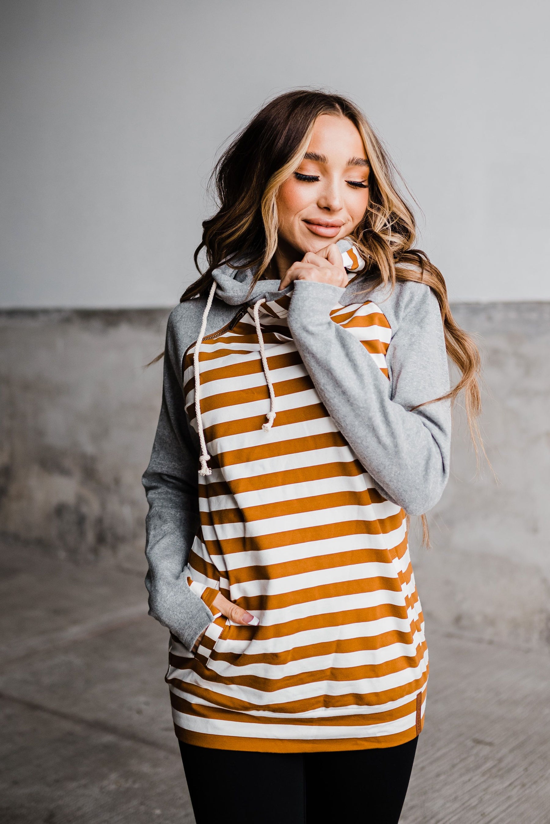 Ampersand Avenue Doublehood™ Sweatshirt - Falling For You