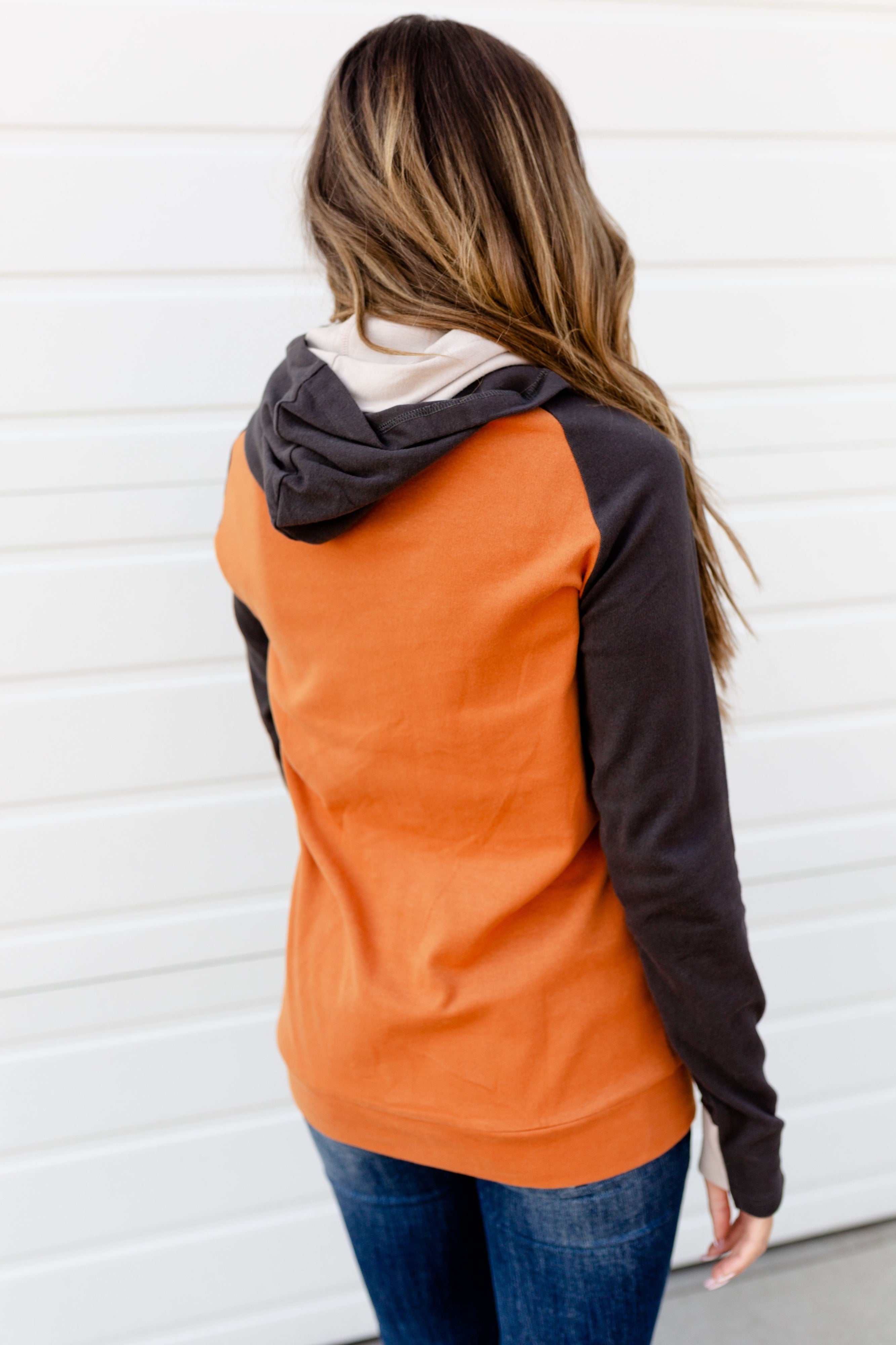 Ampersand Avenue Doublehood™ Sweatshirt - Happy Haunting