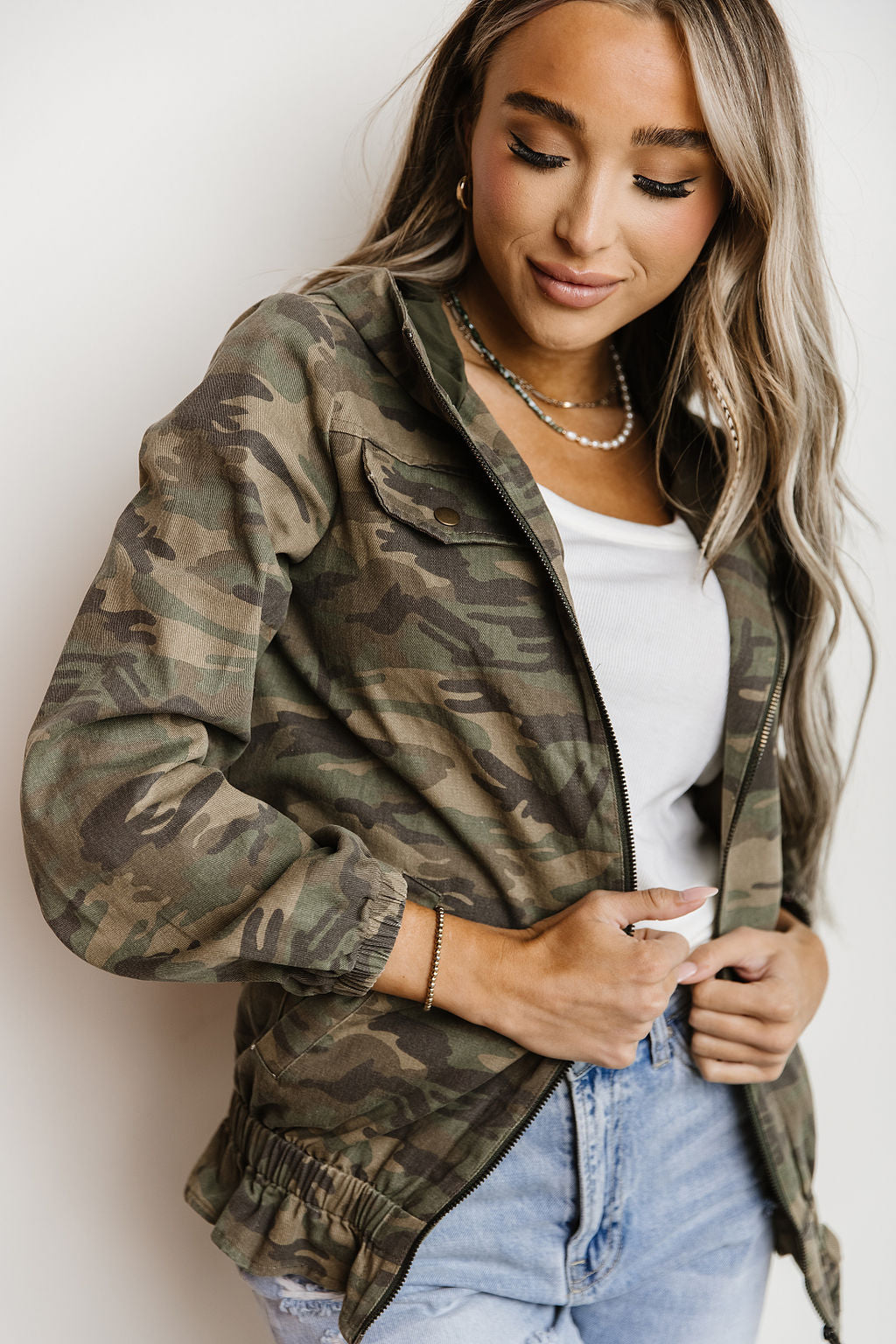 Ampersand Avenue Camo Jacket