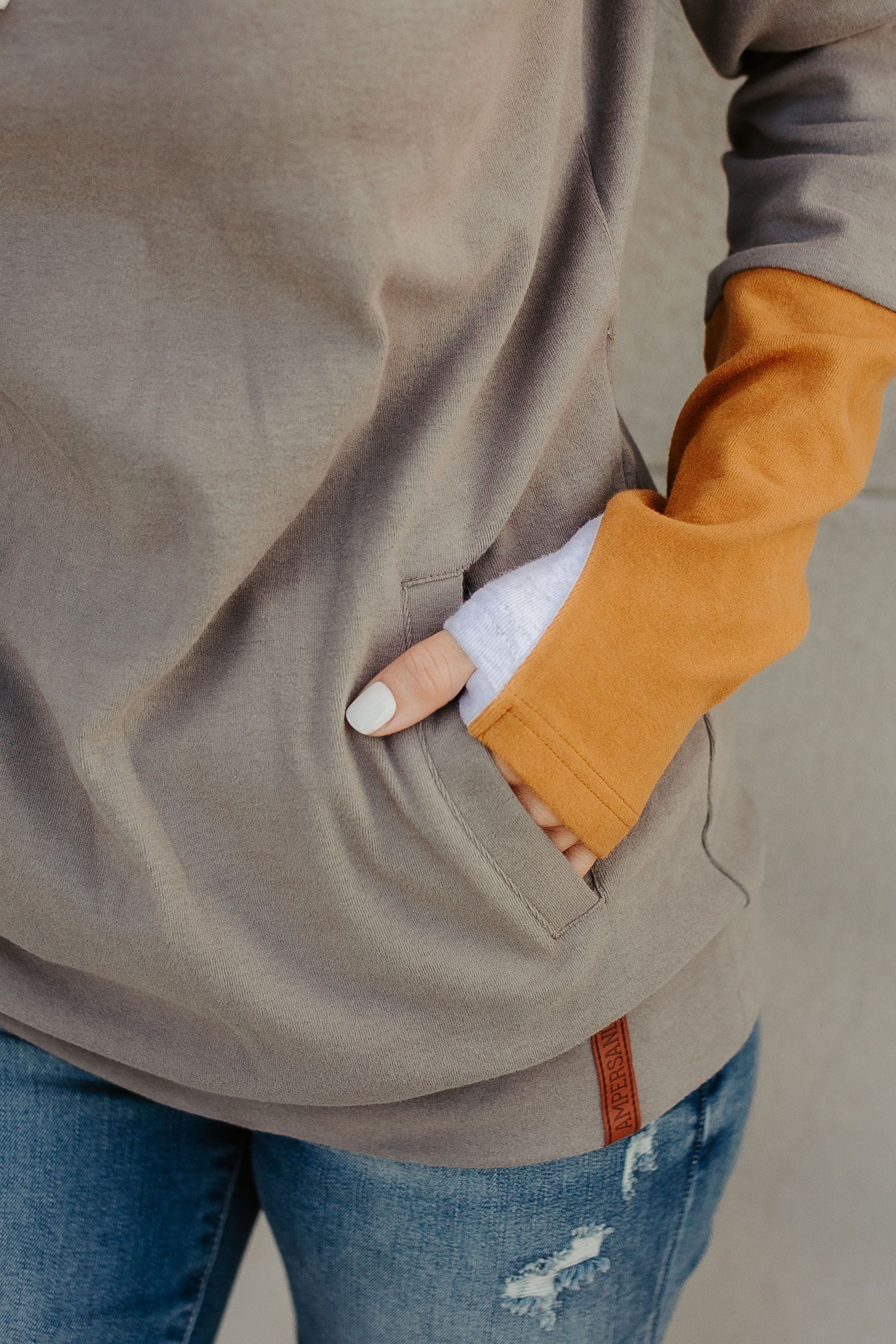 Ampersand Avenue Doublehood™ Sweatshirt - Harvest Glow