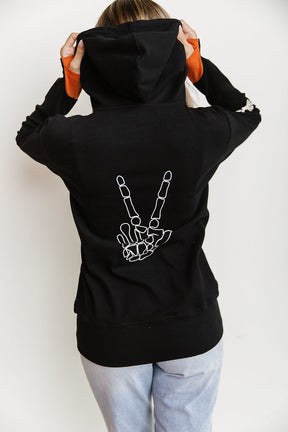 Ampersand Avenue Fullzip Sweatshirt - R.I.P Out