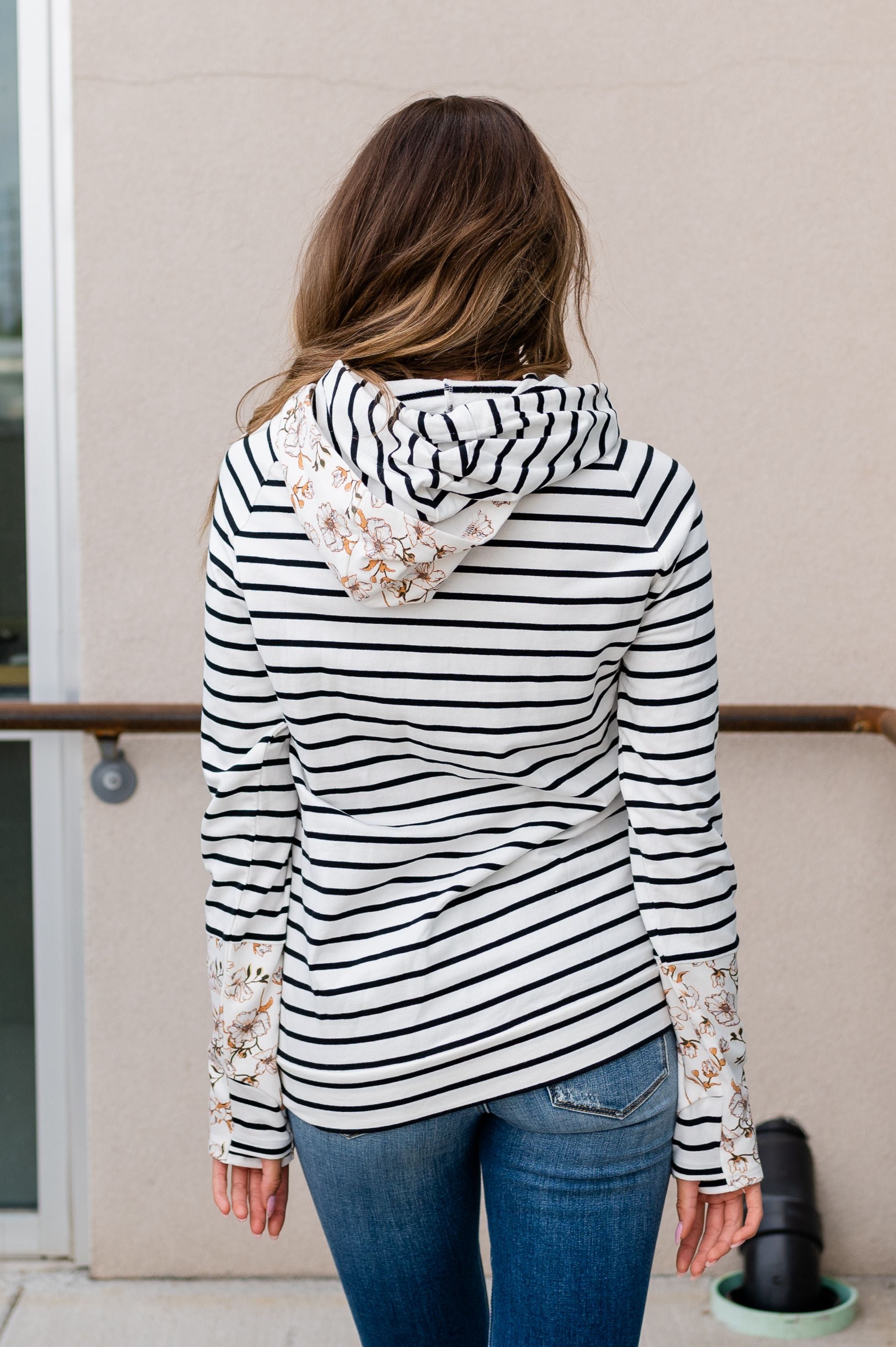 Ampersand Avenue Doublehood™ Sweatshirt - Bare With Me