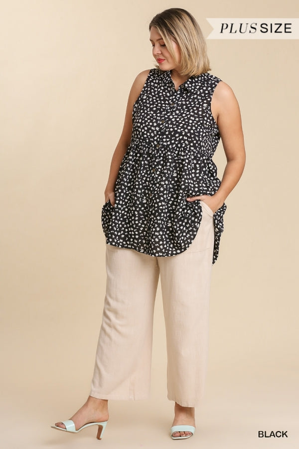 The Time Has Come Button Down Tunic