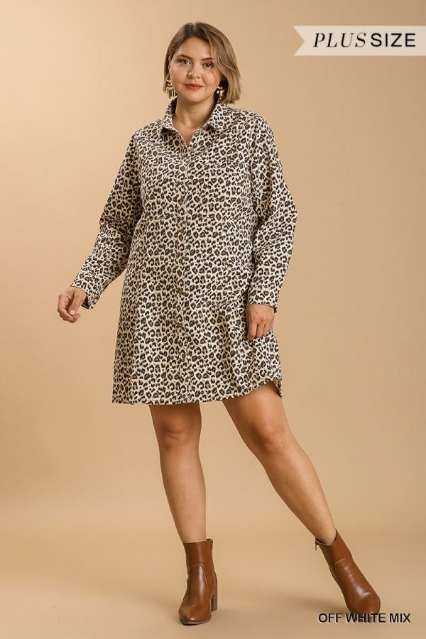 Lost Direction Button Down Dress
