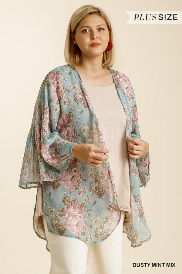 Loving Everyday Floral Kimono