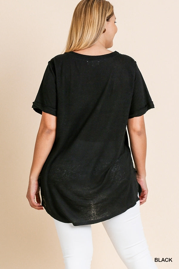 Groovy Kind of Love Tee - Black